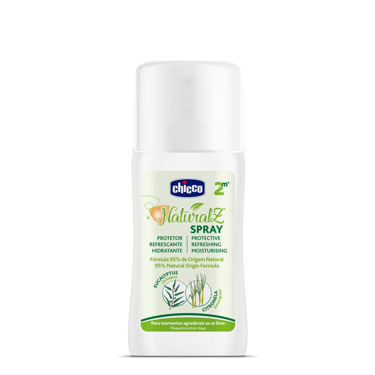 CHICCO NATURAL SPRAY ANTI-MOSQUITOS 2M+ 100ML