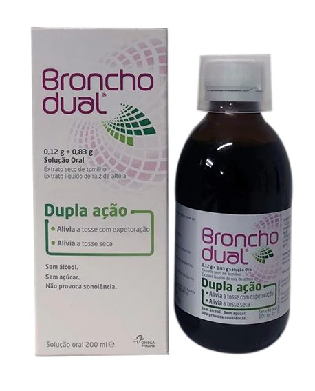 Bronchodual (200mL), 0,12/0,83g/15mL Xarope