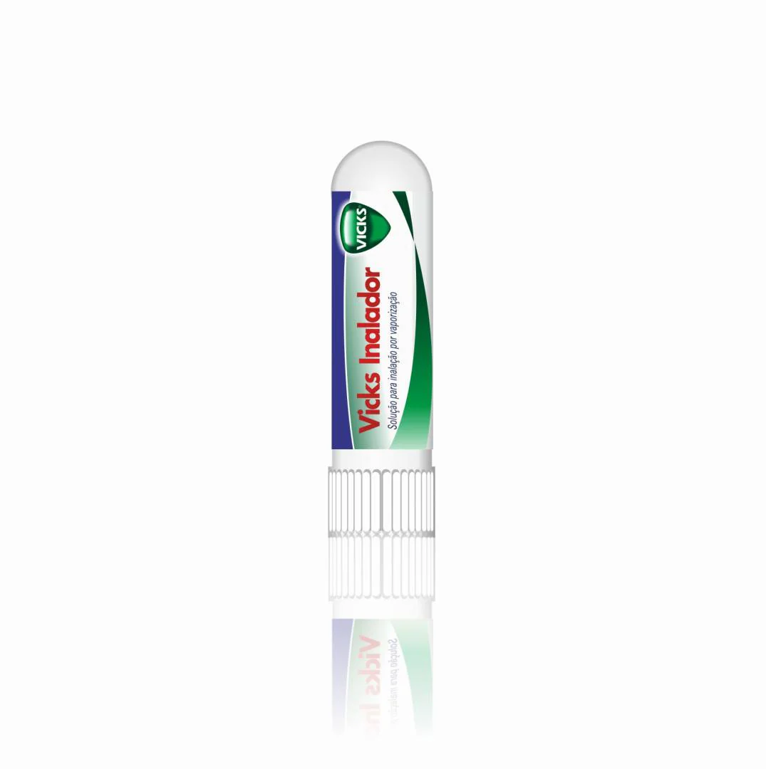 Vicks Inalador Nasal, Alívio Imediato da Congestão Nasal e Rinorreia