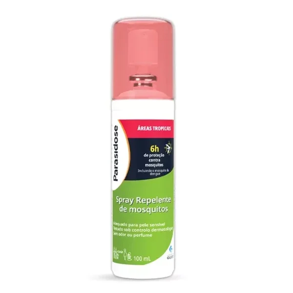 PARASIDOSE SPRAY REPELENTE MOSQUITOS TROPICAIS 100ML