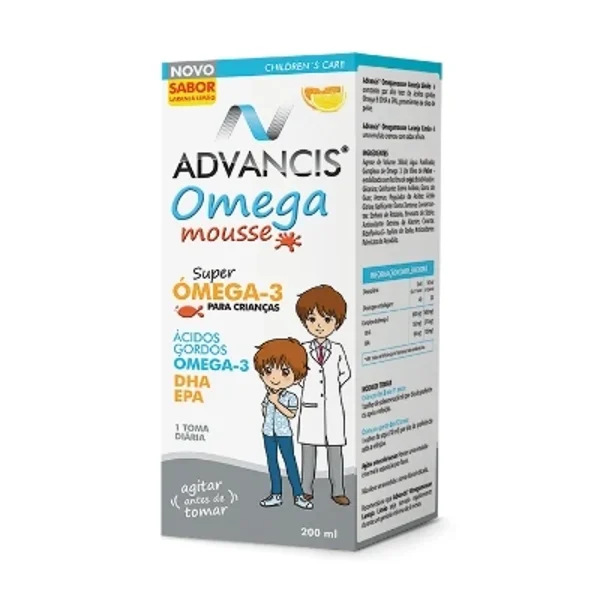 ADVANCIS OMEGAMOUSSE LARANJA LIMÃO 200ML
