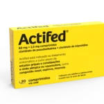Actifed Descongestionante 60/2,5 mg – 20 Comprimidos