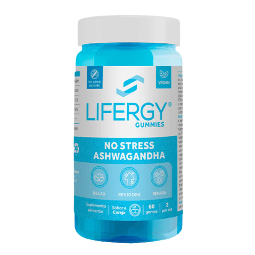 Lifergy Gummies NoStress Ashwagandha 60 Gomas