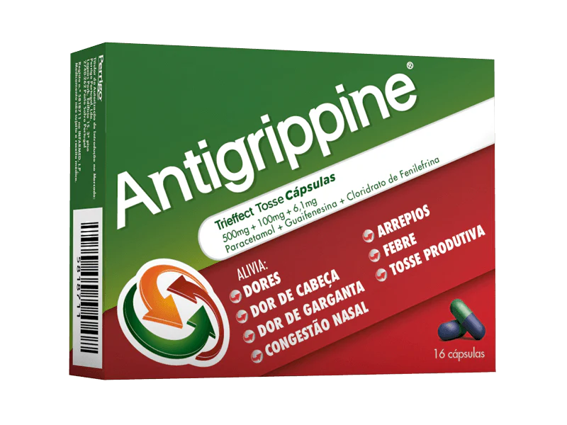 Antigrippine Trieffect Tosse 16 Cápsulas