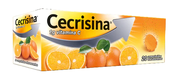 Cecrisina, 1000 mg x 20 Comprimidos Efervescentes