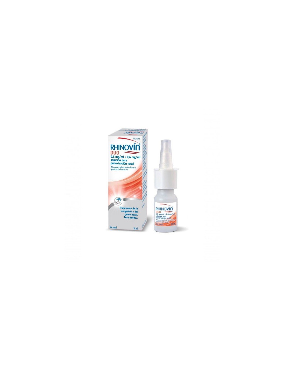 Rhinovin Duo (xilometazolina) Nebulizador Nasal 10 ml