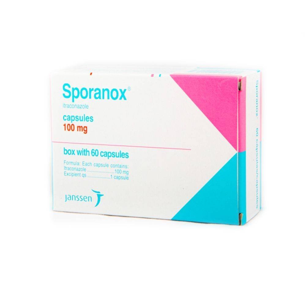Sporanox(itraconazol) 100 mg cápsulas