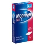 Nicotinell Fruit, 2 mg x 24 goma, 2 mg x 24 goma