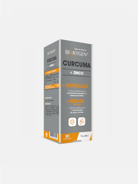 Biokygen Curcuma – 30 cápsulas – Fharmonat