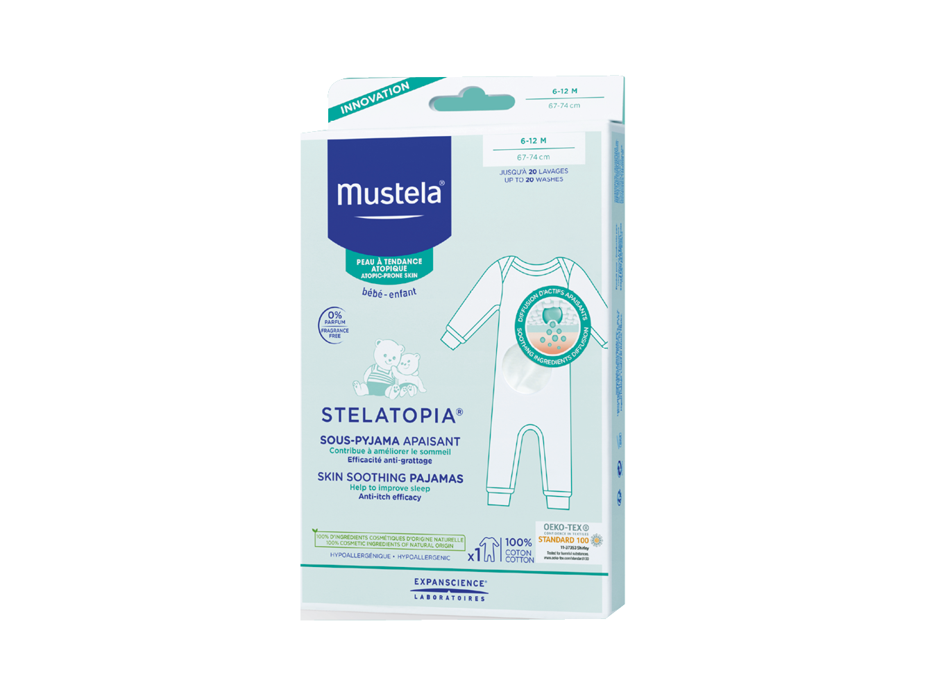 Stelatopia® Pijama Calmante Cutâneo (6-12M)