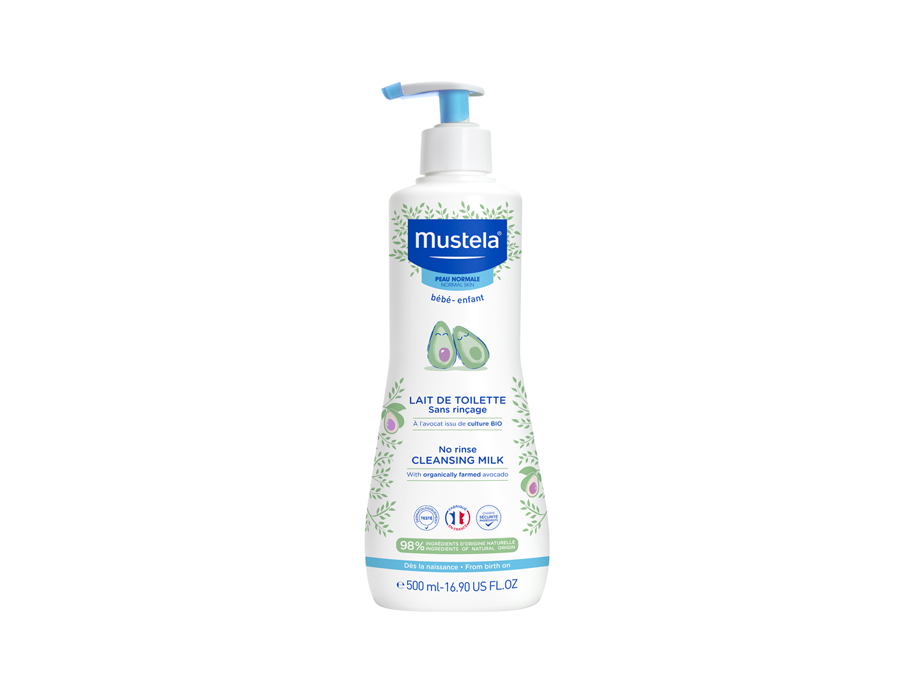 Leite de Limpeza Sem Enxaguamento (500ml)