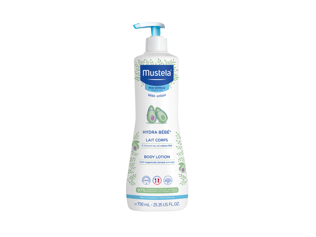 Hydra Bebé Leite Corporal (750ml)