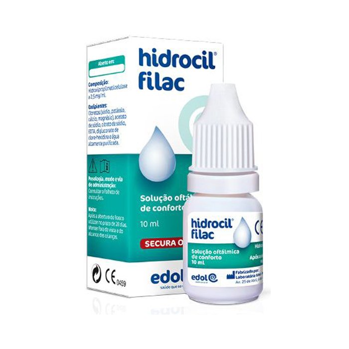 Hidrocil Solução Oftálmica de Conforto 10ml