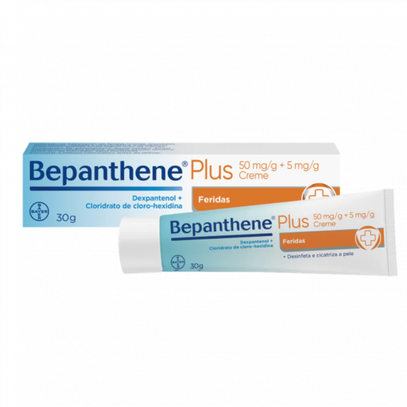Bepanthene Plus, 5/50mg/g 30g Creme Bisnaga