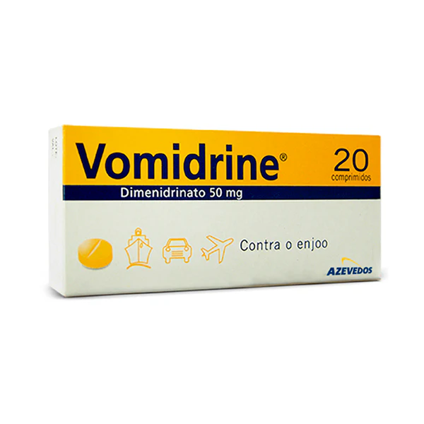 Vomidrine (dimenidrinato) 50 mg x 20 comp
