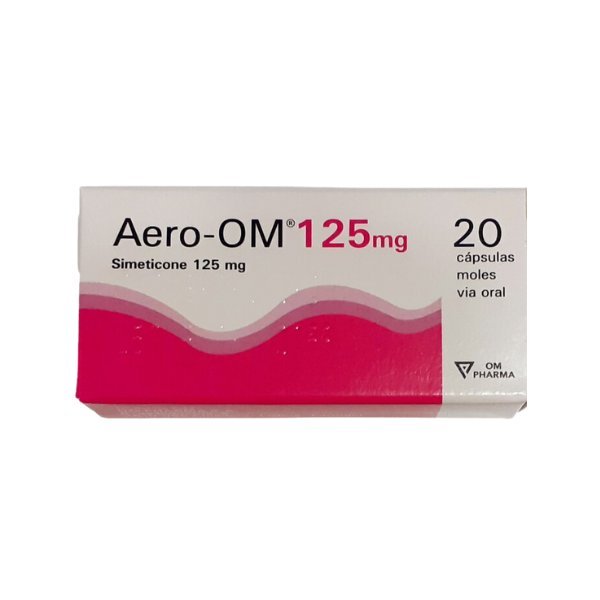 Aero-OM 125 mg 20 cápsulas moles