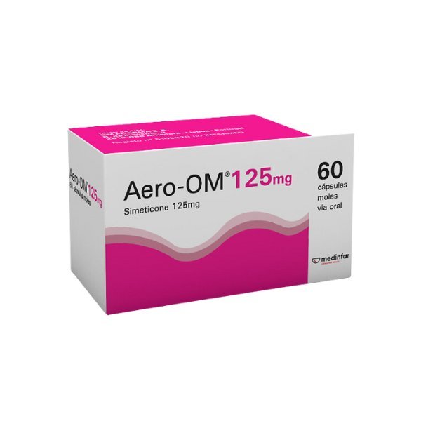 Aero-OM 125 mg 60 cápsulas moles