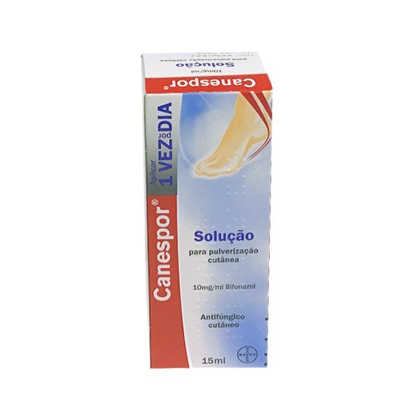 Canesten Unidia solução para pulverização cutânea 10 mg/ml 15 ml