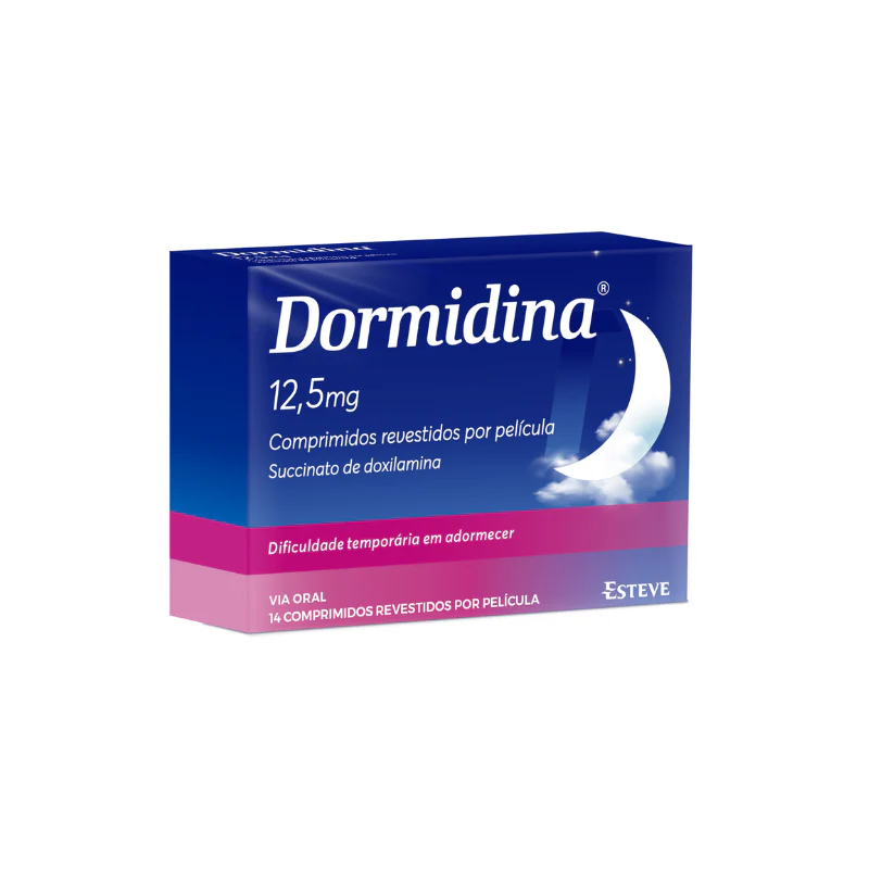 Dormidina(succinato de doxilamina) 12,5mg 14 Comprimidos Revestidos