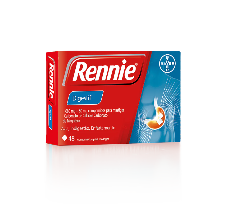 Rennie Digestif, 680/80 mg x 48 comp mast