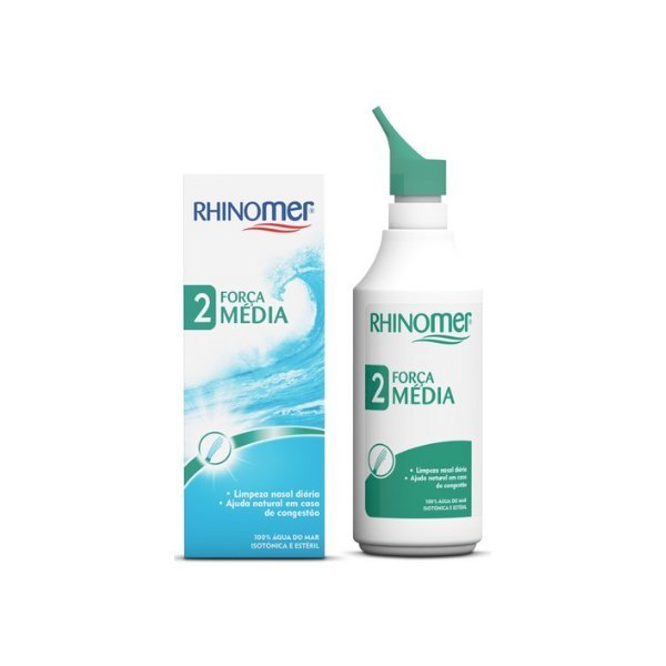 Rhinomer Plus Spray Nasal Forca média 2 125ml