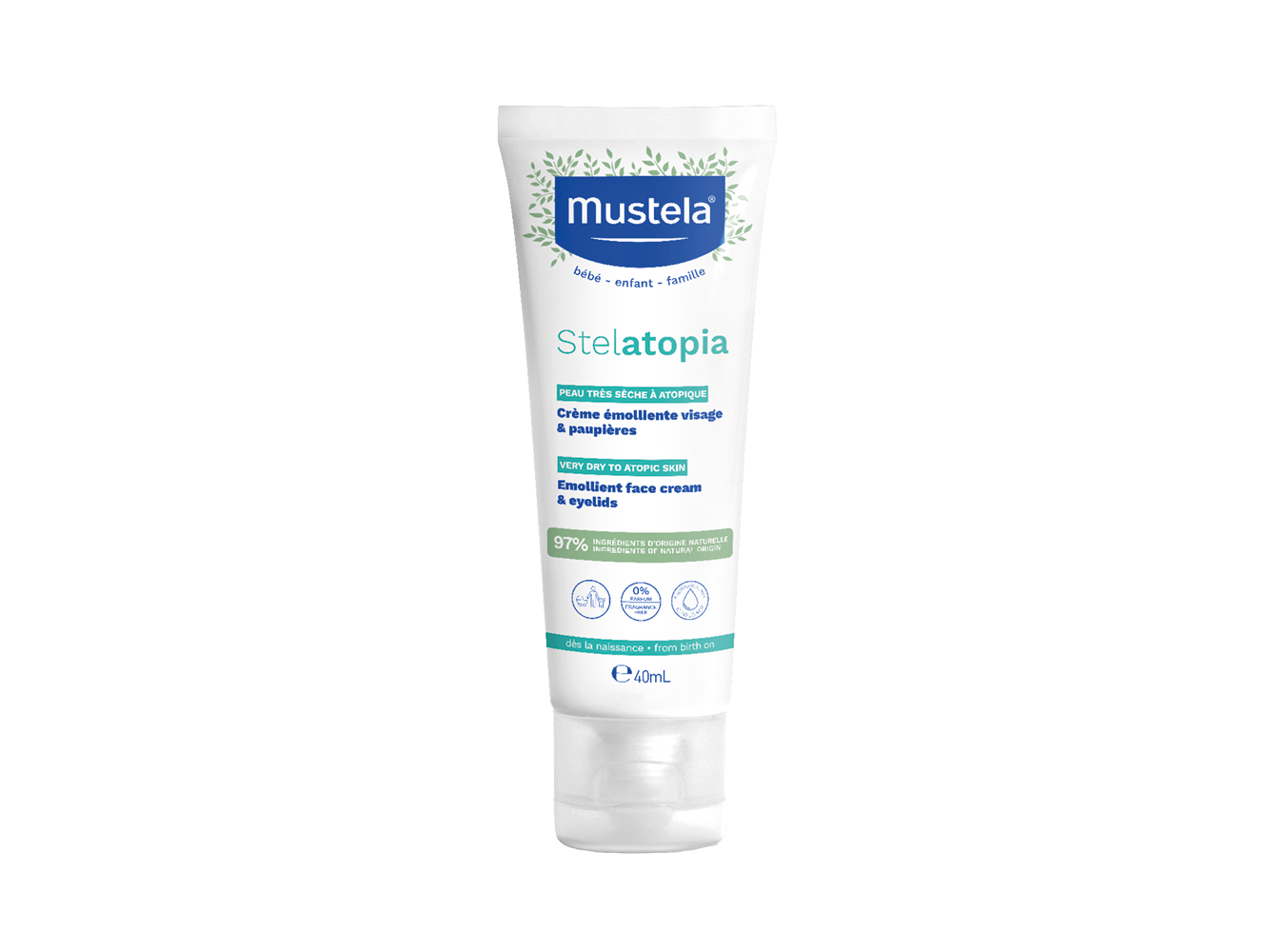 Stelatopia® Creme Rosto Emoliente (40ml) | Sem Perfume