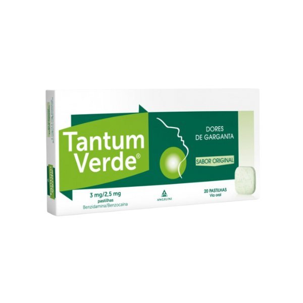 Tantum Verde, 3/2,5 mg x 20 pst