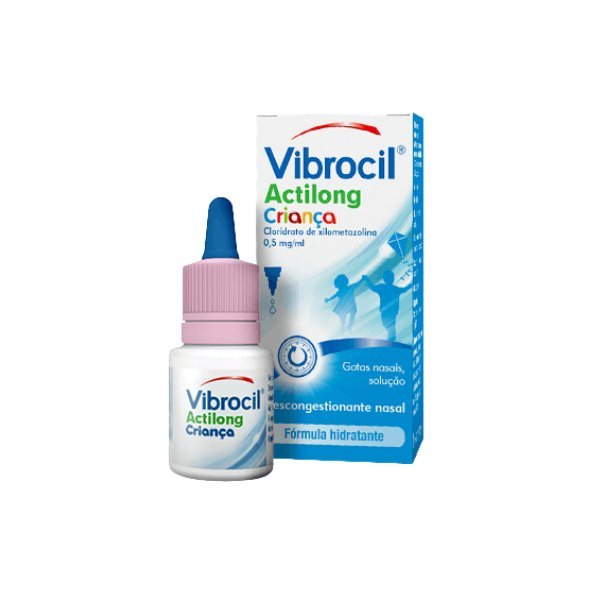 Vibrocil Actilong, 0,5 mg/mL-10 mL x 1 sol nasal conta-gotas