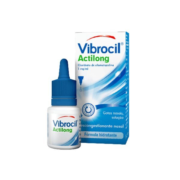 Vibrocil Actilong, 1 mg/mL-10 mL x 1 sol nasal conta-gotas