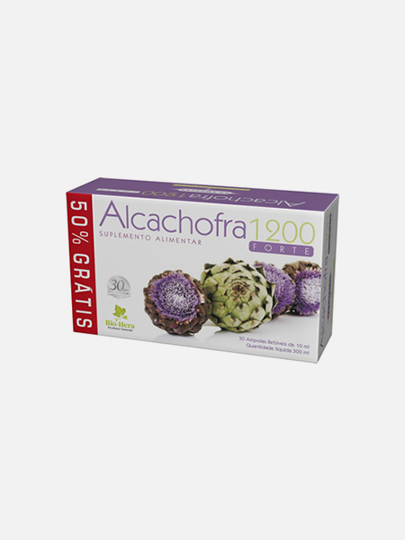 Alcachofra 1200 Forte – 30 ampolas – BioHera
