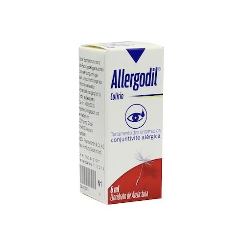 Allergodil colírio 6 mL