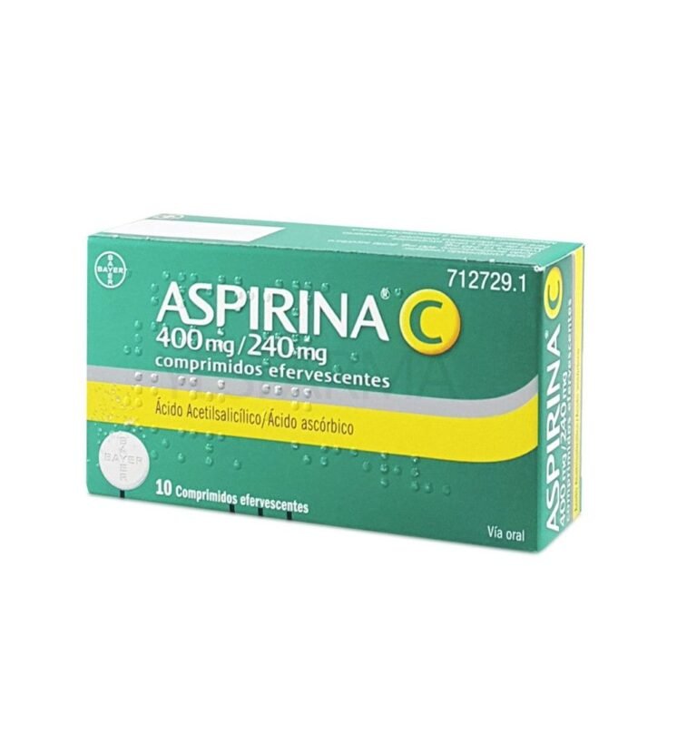 Aspirina C 10 comprimidos efervescentes