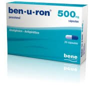 Ben-U-Ron 500 mg 20 cápsulas