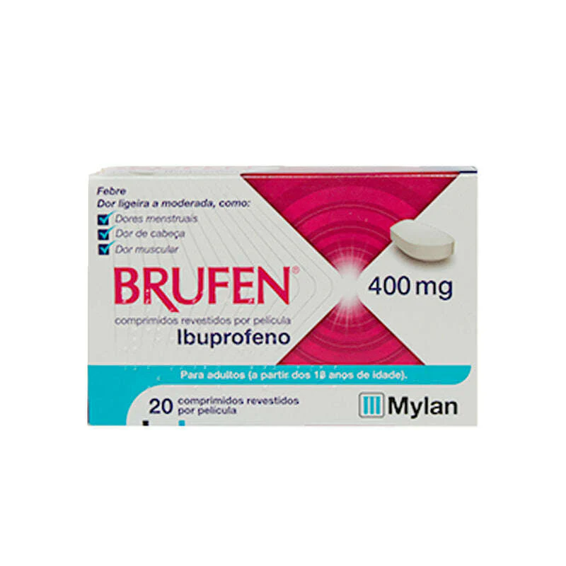 Brufen 400mg 20 Comprimidos Revestidos