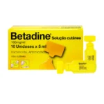 Betadine 100mg/ml 5ml Solução Cutânea 10 Unidoses